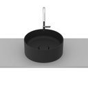 Ver imagem 5 de Cuba Apoio 30cm Redonda Roca T1 Terra Matte Black A32787u080
