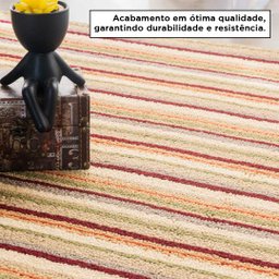 Tapete Bombai Sala Quarto 200x250 Tecido Conforto Decorativo - Candy Colors - 6