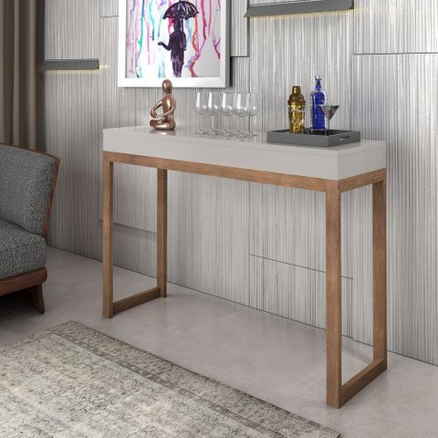 Aparador Mesa Cantinho do Café Decorativo Planalto 120 - Offwhite