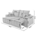 Ver imagem 3 de Sofá Retrátil 2 Lugares 190cm POP 