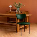 Ver imagem 4 de Cadeira Sala de Jantar Pés em Aço Verona Sintetico Ds Home: Sintético Verde