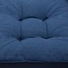 Almofada Futon 40x40 Azul Celeste Acqua Impermeavel Assento Cadeira Conforto Colorido Shelter - 3