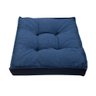 Almofada Futon 40x40 Azul Celeste Acqua Impermeavel Assento Cadeira Conforto Colorido Shelter - 1