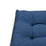 Almofada Futon 40x40 Azul Celeste Acqua Impermeavel Assento Cadeira Conforto Colorido Shelter - 2