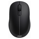 Ver mais imagens de Mouse sem Fio 2.4ghz Óptico 1600dpi Usb Receptor – Cinza com Preto para Notebook e Pc