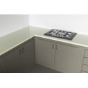 Ver imagem 3 de Kit Mármore Líquido Cinza Seixo Ral6032 Ag Resinas Ag Kit Bancada Ag