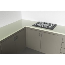 Kit Mármore Líquido Cinza Seixo Ral6032 Ag Resinas Ag Kit Bancada Ag - 3