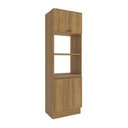 Ver imagem 1 de Kit 2 Fornos Celeste Kappesberg 100% Mdf 4 Portas Nogueira 70cm