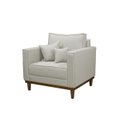 Ver imagem 2 de Kit Sofá 3 Lugares E 2 Poltronas Beny - Suede Bege