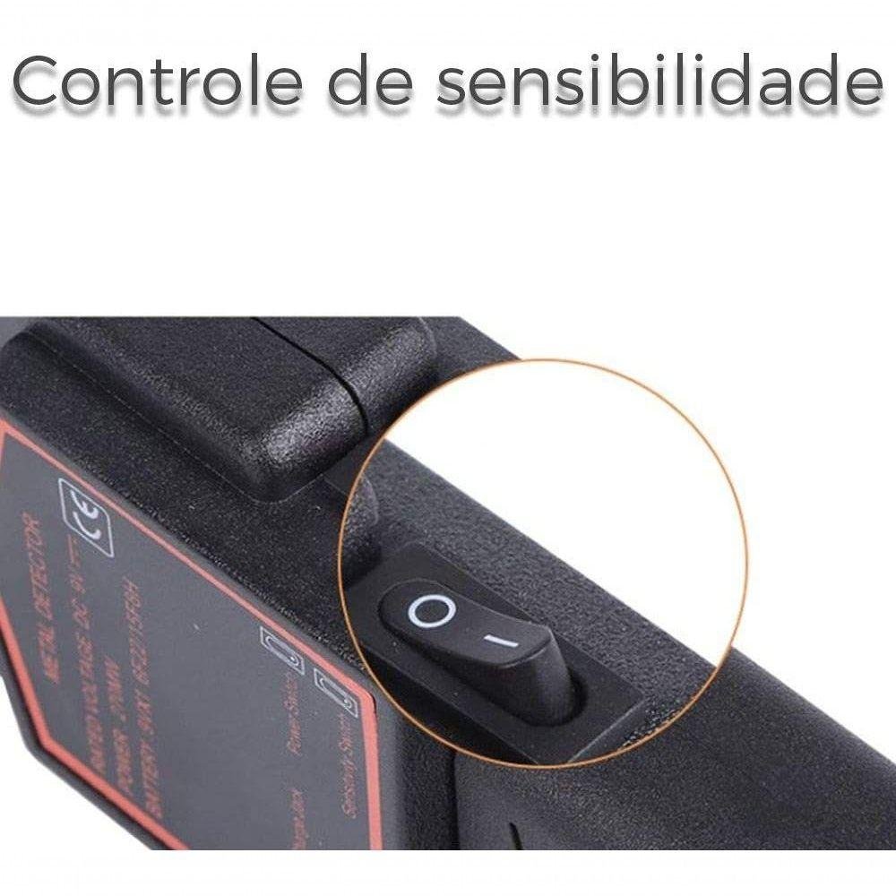 Detector de Metal Portátil Profissional Alta Sensibilidade - 2