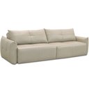 Ver imagem 7 de Sofá 3 Lugares Retrátil Reclinável 240cm Moris L06 Couro Bege Areia - Lyam Decor