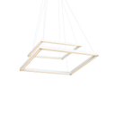 Ver imagem 1 de Lustre Pendente Newline Fit LED 746 Bivolt Branco 3000K Luz Amarela