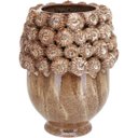 Ver imagem 1 de Vaso Decorativo Enfeite Casa Cerâmica 28x21x21cm Amarelo