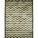 Ver imagem 1 de Tapete de Couro Legítimo Geométrico - 2.10x2.95 - Tons de Champagne - 250724161820