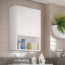 Ver imagem 1 de Armário Lavanderia Com 2 Portas Multimóveis Branco