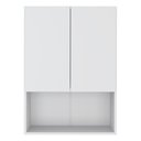 Ver imagem 5 de Armário Lavanderia Com 2 Portas Multimóveis Branco