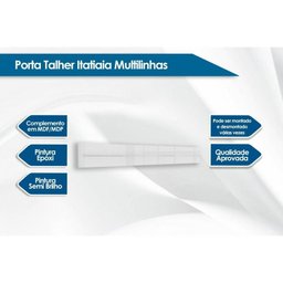 Módulo Cozinha Itatiaia Multilinhas Suporte Talheres Multilinha 105cm Branco - Itatiaia - 2