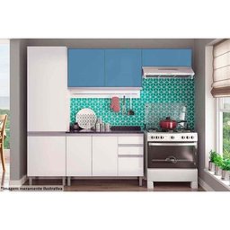 Módulo Cozinha Itatiaia Multilinhas Suporte Talheres Multilinha 105cm Branco - Itatiaia - 3