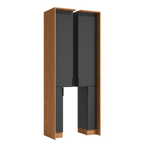 Conjunto de Paneleiros 4 Portas 83cm Linha Liga Modulado