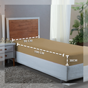 Ver imagem 3 de Lençol Solteiro Aveludado 400 Fios Cama Box e Infantil com Elástico Avulso:avela