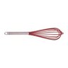 Batedor Manual Em Inox 30cm Silicone Cabo Inox - 1