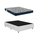Ver imagem 1 de Cama Box Casal Iso 60 Espuma D28 138x188 Branco - Ortobom