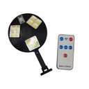 Ver imagem 6 de Luminária Solar Sensor Movimento Controle Remoto Sem Fio 12 LEDs Parede Jardim
