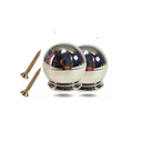 Ver imagem 4 de Kit com 7 Puxador de Gaveta e Moveis em Geral Oval Cromado