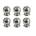 Ver imagem 2 de Kit com 7 Puxador de Gaveta e Moveis em Geral Oval Cromado