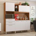 Ver imagem 1 de Cozinha Compacta Savoy 6 Portas 2 Gavetas MDF-MDP 178cm Demóbile