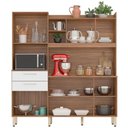 Ver imagem 2 de Cozinha Compacta Savoy 6 Portas 2 Gavetas MDF-MDP 178cm Demóbile