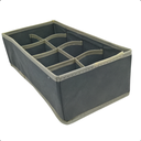 Ver imagem 4 de Organizador para Gaveta Guarda Roupa 8 Divisões Cinza Kit 4