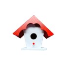 Ver imagem 2 de Casinha Telhado Madeira (3un) Vermelho/Amarelo/Verde