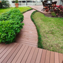 Ver imagem 4 de Perfil Deck Madeira Plástica 20 Mm:200 (cm)/10 (cm)/marrom