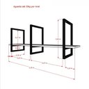 Ver imagem 5 de Prateleira industrial cozinha Prateleira de ferro e madeira nicho industrial nichos para cozinha