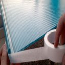 Ver imagem 2 de 854 - Fita Adesiva Porosa para Policarbonato 25mm X 50m