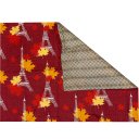 Ver imagem 2 de Porta Travesseiro Oportunity Martelado 50x70 Vermelho Paris