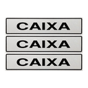 Ver imagem 1 de Combo 6 Placas De Sinalização Caixa 30x7 Acesso - B-501 F9e