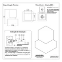 Ver imagem 6 de Acabamento Registro Padrão Deca 16 Estrias Preto Fosco Luxo