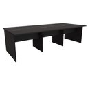 Ver imagem 4 de Plataforma de Trabalho 6 Lugares 360cm X 120cm Pé Painel F5 Cor:preto