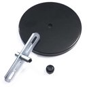 Ver imagem 2 de Kit/16 Canopla Lustre Elo Corrente Md-1008 11x1,2mm Preto Lustres Vivare Acessório