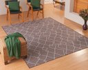 Ver imagem 1 de Tapete Sala Quarto Leve 2,00x2,50 Linha Agave Antiderrapante Des 220 Marrom