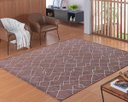 Ver imagem 2 de Tapete Sala Quarto Leve 2,00x2,50 Linha Agave Antiderrapante Des 220 Marrom