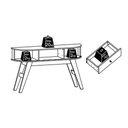 Ver imagem 4 de Aparador Elegance 2 Portas 1 Gaveta