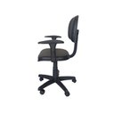 Ver imagem 4 de Cadeira Escritório Secretária Anatômica Corino C Braços:preto