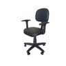 Cadeira Escritório Secretária Anatômica Corino C Braços:preto - 3