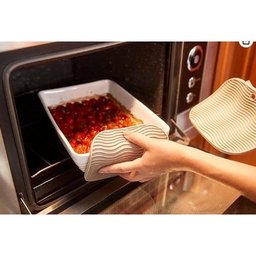Apoio/descanso de Panela Redondo Preto em Silicone Atóxico com Maior Espessura para Proteção Térmica - 10