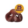 25 Und Focinho Suino Mordedor Natural Desidratado Para Cachorro - Prediletta Pet - 1
