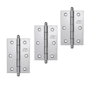 Ver imagem 1 de Dobradiça Stam Porta Pino Bola 3½ X 2 5/16 Escovado