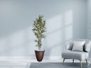 Ver imagem 2 de Planta Árvore Artificial Bambu 2,10m Com Vaso Marrom 44